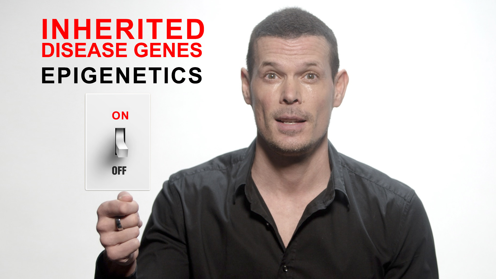 Switch off our inherited disease casuing genes